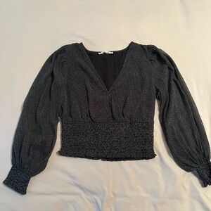 Abercrombie Black Blouse